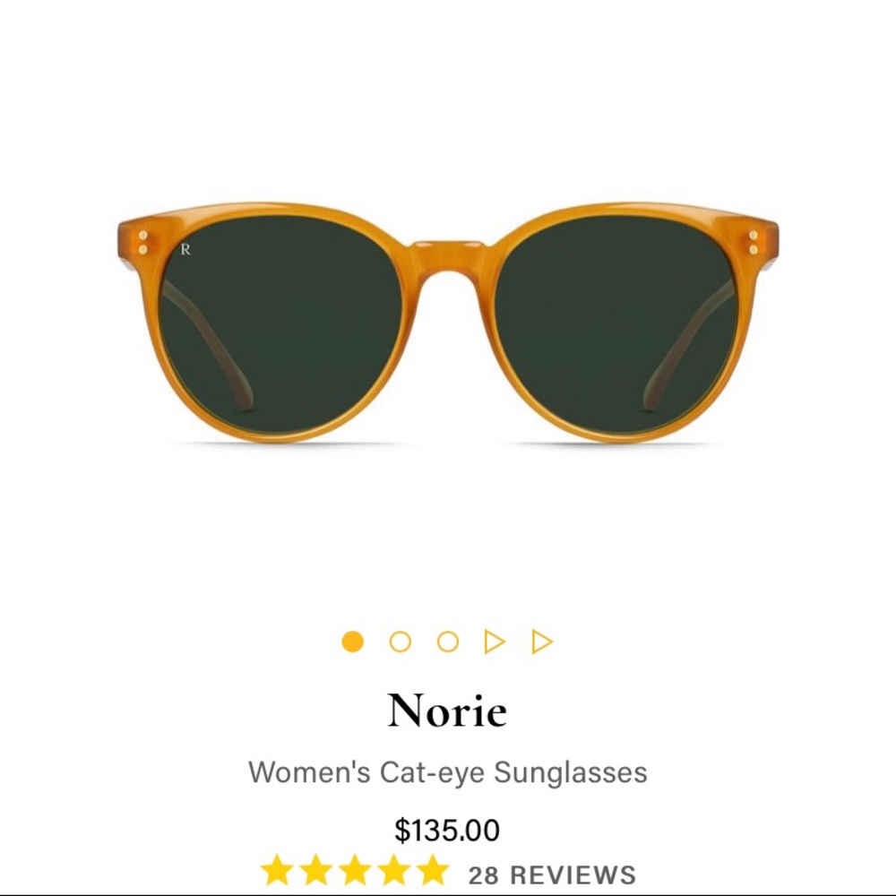 Dawn Norie Honey Sunglasses